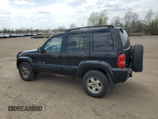 2002 Jeep Liberty Limited with VIN 1J4GL58K12W185761, listed as a Copart auction lot 53367965 with 163,561 mi miles and Salvage title. Bid and sale history available at DreamBid. Image 2.