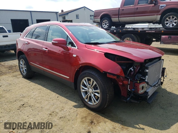 2023 Cadillac XT5 FWD Premium Luxury with VIN 1GYKNCR44PZ169259, listed as a Copart auction lot 66371794 with 13,319 mi miles and Salvage Title. Bid and sale history available at carsss.com. Image 4.