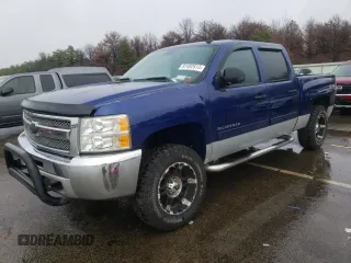 2013 Chevrolet Silverado 1500 LT with VIN 3GCPKSE75DG124924, listed as a Copart auction lot 53726014 with 0 mi miles and Non Repairable. Bid and sale history available at carsss.com. Image 1.