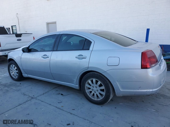 2008 Mitsubishi Galant ES with VIN 4A3AB36F28E017745, listed as a Copart auction lot 88553465 with 169,894 mi miles and Salvage Title. Bid and sale history available at carsss.com. Image 2.