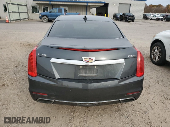 2016 Cadillac CTS Sedan Luxury Collection RWD with VIN 1G6AR5SX0G0158532, listed as a Copart auction lot 77706334 with 66,325 mi miles and Non Repairable. Bid and sale history available at carsss.com. Image 6.