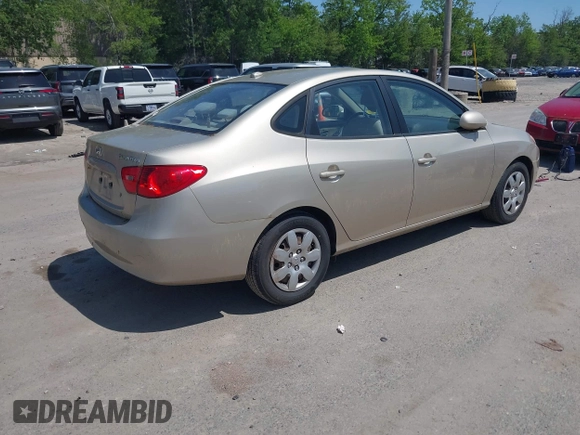 2008 Hyundai Elantra GLS with VIN KMHDU46D78U565529, listed as a IAAI auction lot 42393502 with 188,669 mi miles and . Bid and sale history available at DreamBid. Image 4.