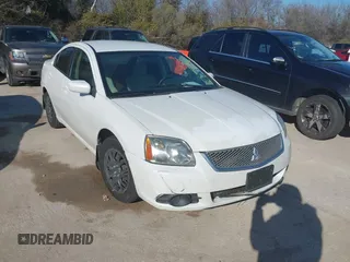 2012 Mitsubishi Galant ES with VIN 4A32B3FF4CE025620, listed as a IAAI auction lot 41280365 with 181,417 mi miles. Bid and sale history available at carsss.com. Image 1.