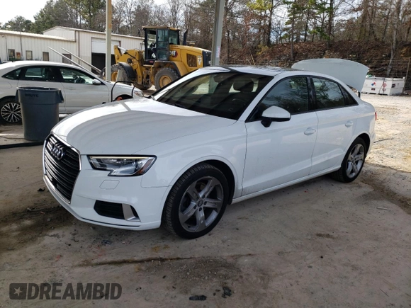 2017 Audi A3 Sedan Premium with VIN WAUB8GFF3H1059231, listed as a Copart auction lot 41212544 with 74,444 mi miles. Bid and sale history available at carsss.com. Image 1.