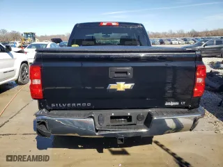 2018 Chevrolet Silverado 1500 LT with VIN 3GCUKREC2JG614144, listed as a Copart auction lot 46355355 with 98,476 mi miles and Salvage Title. Bid and sale history available at carsss.com. Image 6.