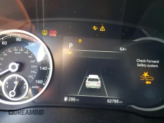 2021 Genesis GV80 with VIN KMUHB4SB5MU053632, listed as a Copart auction lot 41680785 with 62,795 mi miles and Salvage Title. Bid and sale history available at DreamBid. Image 9.