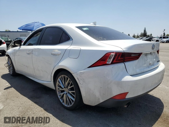 2014 Lexus IS 250 with VIN JTHBF1D26E5028855, listed as a Copart auction lot 61844245 with 113,767 mi miles and Salvage title. Bid and sale history available at DreamBid. Image 2.