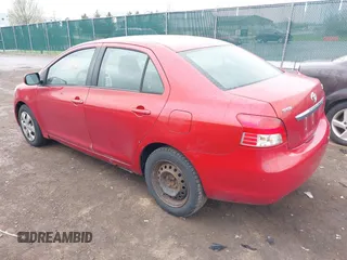2008 Toyota Yaris with VIN JTDBT923684018504, listed as a IAAI auction lot 42126033 with 206,585 mi miles. Bid and sale history available at carsss.com. Image 3.