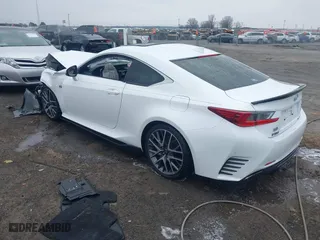 2017 Lexus RC with VIN JTHHA5BC8H5006145, listed as a IAAI auction lot 41544366 with 74,521 mi miles. Bid and sale history available at carsss.com. Image 3.