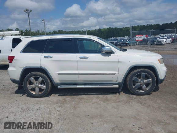 2012 Jeep Grand Cherokee Overland with VIN 1C4RJECT8CC195064, listed as a IAAI auction lot 41860187 with 241,367 mi miles. Bid and sale history available at carsss.com. Image 13.