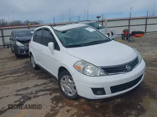 2010 Nissan Versa 1.8 SL with VIN 3N1BC1CP0AL402056, listed as a IAAI auction lot 41822683 with 94,410 mi miles. Bid and sale history available at carsss.com. Image 1.