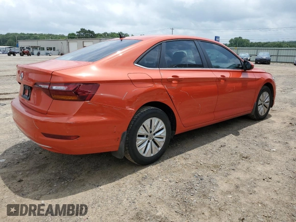 2019 Volkswagen Jetta S with VIN 3VWN57BU7KM090051, listed as a Copart auction lot 57095755 with 63,165 mi miles and Salvage title. Bid and sale history available at DreamBid. Image 3.