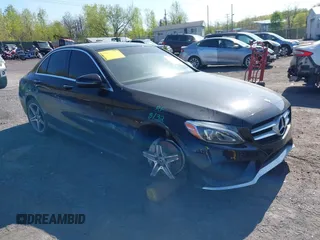 2018 Mercedes-Benz C 300 with VIN 55SWF4KB3JU273059, listed as a IAAI auction lot 42090952 with 102,407 mi miles and . Bid and sale history available at DreamBid. Image 1.