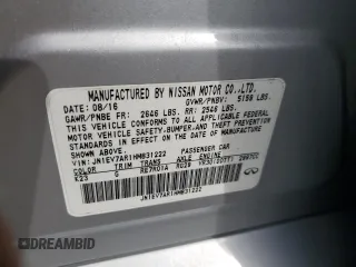 2017 Infiniti Q50 Signature Edition с VIN JN1EV7AR1HM831222, выставлен на аукционе Copart как лот 56303285 с пробегом 107 585 миль миль и Списание • Salvage title. История ставок и продаж доступна на DreamBid. Изображение 12.