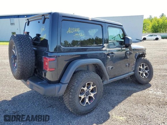 2020 Jeep Wrangler Rubicon with VIN 1C4HJXCG2LW259639, listed as a Copart auction lot 56636024 with 29,001 mi miles and Clean title. Bid and sale history available at DreamBid. Image 3.