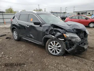 2020 Nissan Rogue SV with VIN KNMAT2MTXLP506619, listed as a Copart auction lot 55506965 with Not provided miles and Salvage title. Bid and sale history available at DreamBid. Image 4.