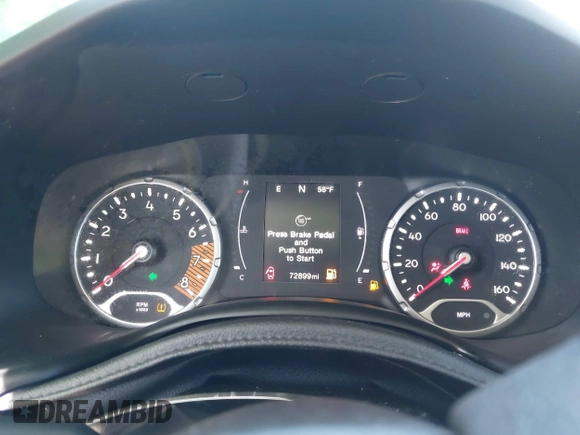 2020 Jeep Renegade Latitude with VIN ZACNJBBB3LPL02553, listed as a IAAI auction lot 42124918 with 72,899 mi miles and . Bid and sale history available at DreamBid. Image 7.