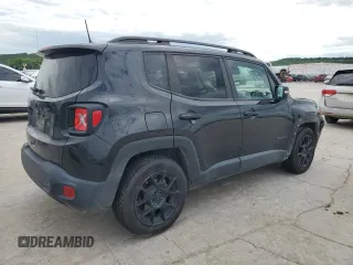 2020 Jeep Renegade Altitude with VIN ZACNJABB8LPL71720, listed as a Copart auction lot 56485415 with 89,861 mi miles and Salvage title. Bid and sale history available at DreamBid. Image 3.