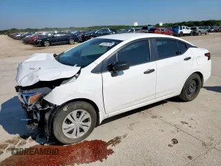 2023 Nissan Versa S z VIN 3N1CN8DV3PL837389, wystawiony jako Copart lot #52344195 z przebiegiem 26 249 mil mil oraz Szkoda całkowita • Salvage title. Historia ofert i sprzedaży dostępna na DreamBid. Obrazek 1.