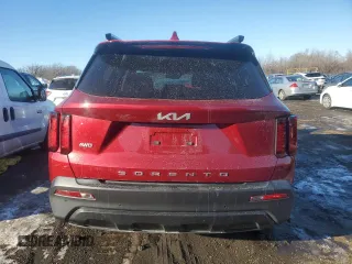 2022 Kia Sorento X-Line S with VIN 5XYRLDLC7NG077946, listed as a Copart auction lot 42482105 with 40,472 mi miles and Salvage Title. Bid and sale history available at carsss.com. Image 6.