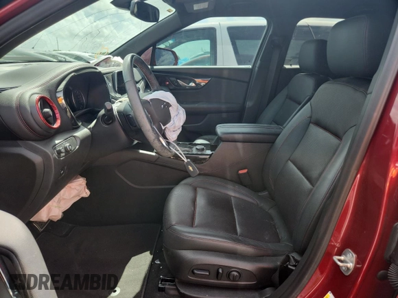 2020 Chevrolet Blazer RS z VIN 3GNKBERS3LS665144, wystawiony jako Copart lot #60528505 z przebiegiem 15 218 mil mil oraz Szkoda całkowita • Salvage title. Historia ofert i sprzedaży dostępna na DreamBid. Obrazek 7.