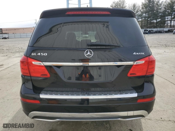 2014 Mercedes-Benz GL-Class GL 450 with VIN 4JGDF7CE4EA273424, listed as a Copart auction lot 45784315 with 163,829 mi miles and Clean Title. Bid and sale history available at carsss.com. Image 6.