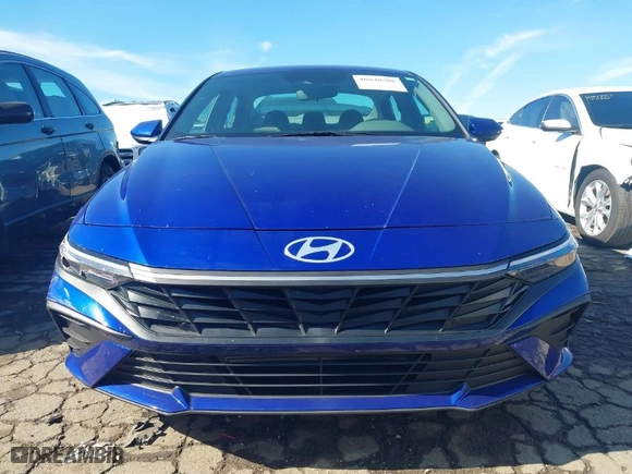 2024 Hyundai Elantra SEL with VIN KMHLM4DG7RU692937, listed as a IAAI auction lot 40840306 with 22,031 mi miles. Bid and sale history available at carsss.com. Image 12.