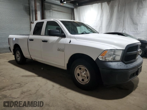 2018 Ram 1500 Tradesman z VIN 1C6RR6FG0JS194921, wystawiony jako Copart lot #54876475 z przebiegiem 77 579 mil mil oraz Czysty tytuł • Clean title. Historia ofert i sprzedaży dostępna na DreamBid. Obrazek 4.