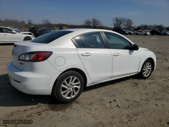 2012 Mazda Mazda3 i Touring with VIN JM1BL1V86C1563945, listed as a Copart auction lot 47851425 with 121,957 mi miles and Clean Title. Bid and sale history available at carsss.com. Image 3.