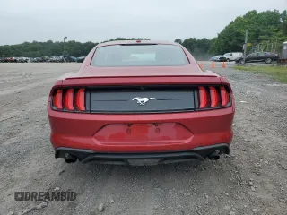 2020 Ford Mustang EcoBoost with VIN 1FA6P8TH5L5129757, listed as a Copart auction lot 62587375 with 35,272 mi miles and Salvage title. Bid and sale history available at DreamBid. Image 6.