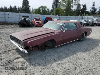 1968 Ford Thunderbird with VIN 8Y84N110921, listed as a Copart auction lot 51260085 with Not Provided miles and Clean Title. Bid and sale history available at DreamBid. Image 1.