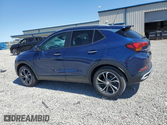 2023 Buick Encore GX Select with VIN KL4MMDS25PB054222, listed as a Copart auction lot 55575385 with 20,205 mi miles and Salvage title. Bid and sale history available at DreamBid. Image 2.