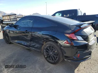 2020 Honda Civic Si z VIN 2HGFC3A51LH752322, wystawiony jako Copart lot #52797615 z przebiegiem 75 126 mil mil oraz Szkody całkowita. Historia ofert i sprzedaży dostępna na DreamBid. Obrazek 2.