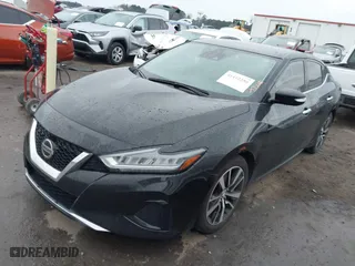 2021 Nissan Maxima SV with VIN 1N4AA6CV7MC515048, listed as a IAAI auction lot 41412350 with 80,841 mi miles. Bid and sale history available at carsss.com. Image 19.