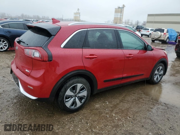 2018 Kia Niro LX with VIN KNDCB3LC7J5170343, listed as a Copart auction lot 47645555 with 83,727 mi miles and Salvage Title. Bid and sale history available at carsss.com. Image 3.
