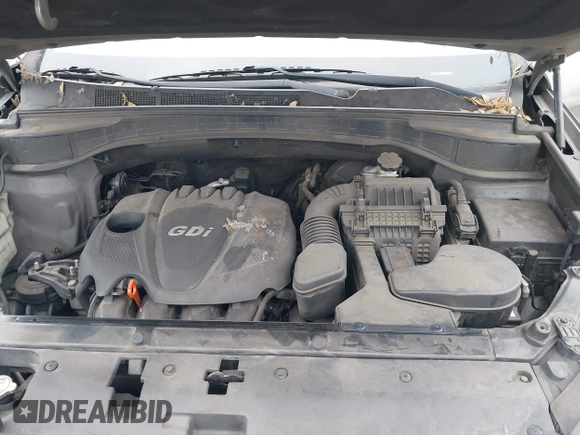 2014 Hyundai Santa Fe Sport with VIN 5XYZT3LB4EG151051, listed as a IAAI auction lot 42099804 with 166,072 mi miles. Bid and sale history available at carsss.com. Image 10.