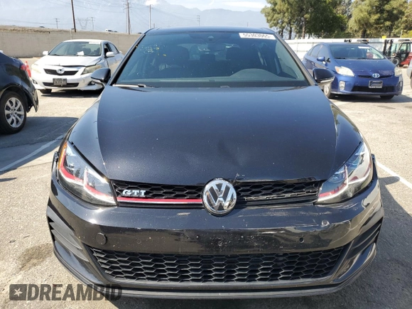 2018 Volkswagen Golf GTI S с VIN 3VW447AU6JM283158, выставлен на аукционе Copart как лот 55303065 с пробегом 70 077 миль миль и Списание • Salvage title. История ставок и продаж доступна на DreamBid. Изображение 5.