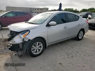 2017 Nissan Versa SV with VIN 3N1CN7AP8HL891322, listed as a Copart auction lot 61399285 with 68,912 mi miles and Salvage title. Bid and sale history available at DreamBid. Image 1.
