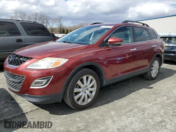 2010 Mazda CX-9 Touring with VIN JM3TB2MA0A0205610, listed as a Copart auction lot 47289105 with 134,046 mi miles and Salvage Title. Bid and sale history available at carsss.com. Image 1.
