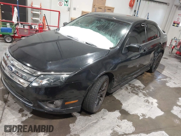 2011 Ford Fusion SPORT with VIN 3FAHP0KC2BR286173, listed as a IAAI auction lot 41276751 with 143,680 mi miles. Bid and sale history available at carsss.com. Image 2.