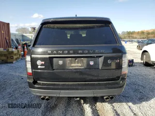 2017 Land Rover Range Rover z VIN SALGW2FE2HA333228, wystawiony jako Copart lot #49913735 z przebiegiem 83 602 mil mil oraz Szkody całkowita. Historia ofert i sprzedaży dostępna na DreamBid. Obrazek 6.