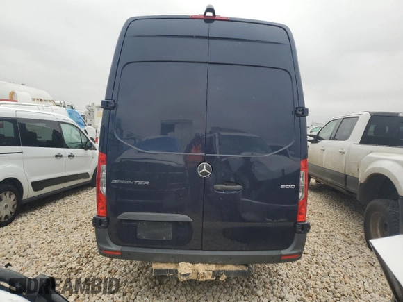 2022 Mercedes-Benz Sprinter with VIN W1Y4EDHYXNT107286, listed as a Copart auction lot 44688725 with Not Provided miles and Salvage Title. Bid and sale history available at DreamBid. Image 6.