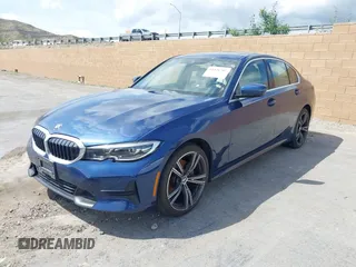2021 BMW 3 Series 330i with VIN 3MW5R1J08M8B68283, listed as a IAAI auction lot 41531787 with 31,060 mi miles. Bid and sale history available at carsss.com. Image 2.