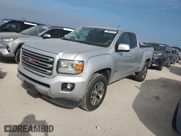 2016 GMC Canyon 4WD SLE with VIN 1GTH6CE30G1362128, listed as a Copart auction lot 76662734 with 101,497 mi miles and Non Repairable. Bid and sale history available at carsss.com. Image 1.