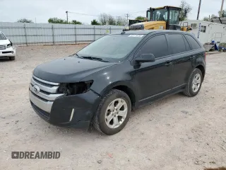 2013 Ford Edge SEL with VIN 2FMDK3J96DBA32879, listed as a Copart auction lot 52179735 with 236,359 mi miles and Salvage Title. Bid and sale history available at carsss.com. Image 1.