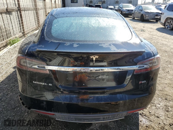 2014 Tesla Model S 60 with VIN 5YJSA1H10EFP58650, listed as a Copart auction lot 45325375 with 105,603 mi miles and Salvage Title. Bid and sale history available at DreamBid. Image 6.