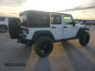 2018 Jeep Wrangler JK Unlimited Sport S with VIN 1C4BJWDG1JL815338, listed as a Copart auction lot 84467344 with 46,838 mi miles and Salvage Title. Bid and sale history available at carsss.com. Image 3.