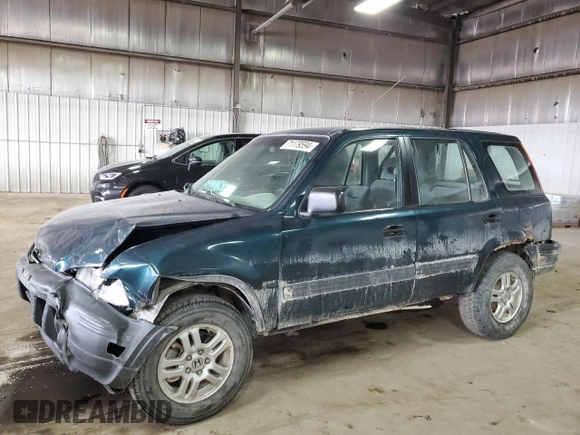 1997 Honda CR-V with VIN JHLRD184XVC032018, listed as a Copart auction lot 71179594 with 135,000 mi miles and Salvage Title. Bid and sale history available at carsss.com. Image 1.