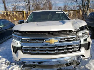 2023 Chevrolet Silverado 1500 LTZ with VIN 3GCUDGE83PG349351, listed as a Copart auction lot 42581085 with 25,034 mi miles and Salvage Title. Bid and sale history available at carsss.com. Image 5.