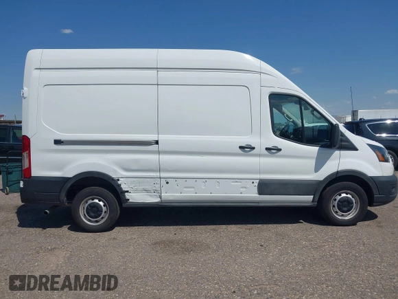 2023 Ford Transit Cargo with VIN 1FTBR1X80PKB45974, listed as a IAAI auction lot 42609404 with 35,940 mi miles and . Bid and sale history available at DreamBid. Image 13.